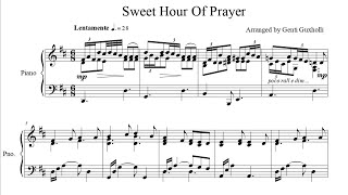 Sweet Hour Of Prayer (Piano Solo/Sheets)