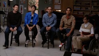 Beth - Glee Cast - Mark Salling, Cory Monteith, Kevin McHale, Harry Shum Jr \u0026 Dijon Talton