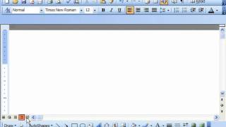 Word 2003 Tutorial The Document View Buttons Microsoft Training Lesson 1.11