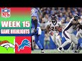 Detroit Lions vs Denver Broncos [FULL GAME] (12/16/23) WEEK 15| NFL Highlights 2023