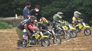 2021中国モトクロス選手権第4戦 CXチャイルドクロス/ヒート①決勝　「💗💗💗」