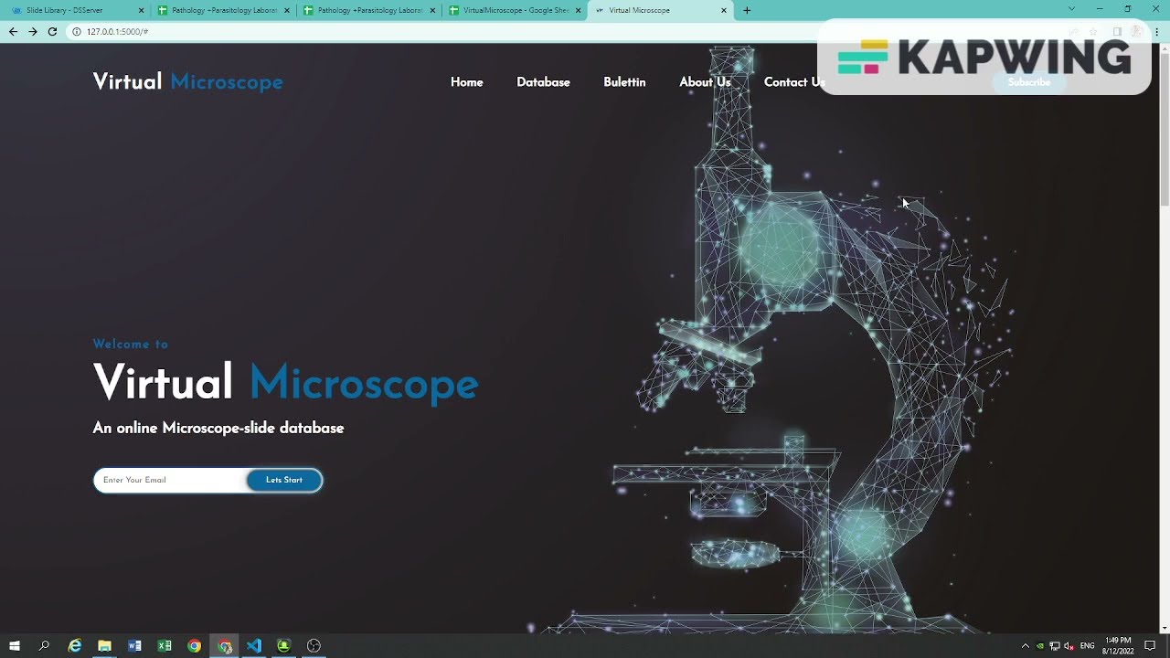 View Svs File Using Openseadragon Js Youtube