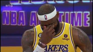 LeBron Emotional After Breaking Kareem's Scoring Record