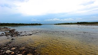 Running Rapids On The Kazan Downstream Into Ennadai Lake