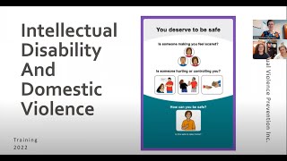 Intellectual Disability and Domestic Violence: Training Video