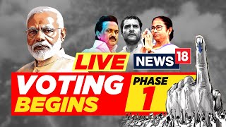 Lok Sabha Elections 2024 Voting LIVE |  Phase 1 Voting Begins LIVE Updates | Congress | BJP | N18L