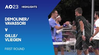 Demoliner/Vavassori v Gille/Vliegen Highlights | Australian Open 2023 First Round