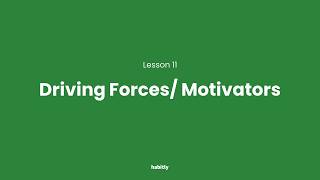Driving Forces & Motivators 11 | Understand the “Why” Behind Behavior
