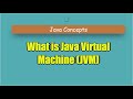 Decoding Java Virtual Machine (JVM)