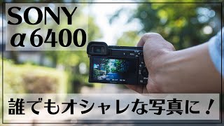 【α6400】カメラに誰でもオシャレな写真が撮れる機能があるの知ってる？