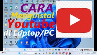 Cara menambahkan Youtube di Laptop / PC