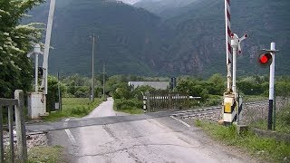 Spoorwegovergang Piancamuno-Gratacasolo (I) // Railroad crossing // Passaggio a livello