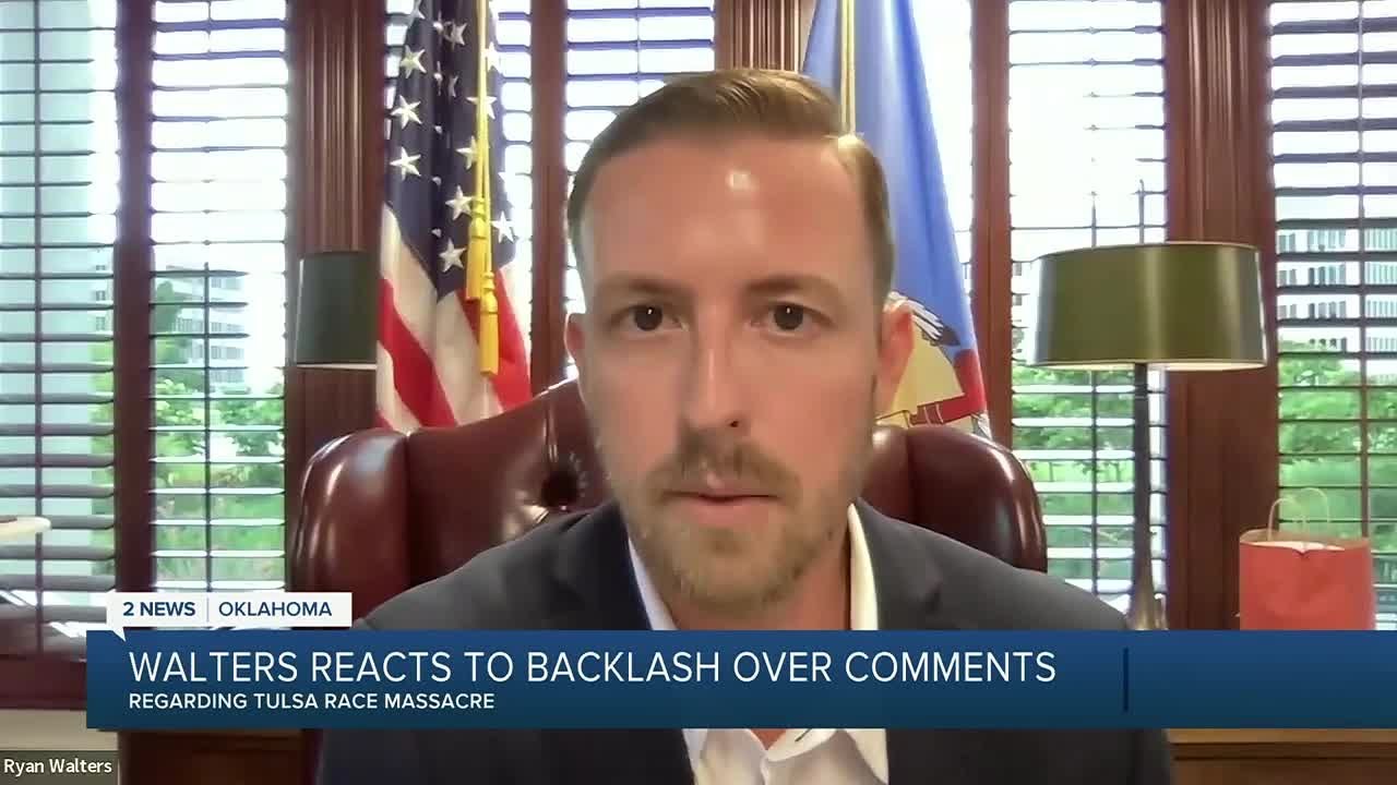 State Superintendent Ryan Walters Reacts To Backlash Over Tulsa Race ...