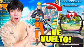 REGRESÉ A FREE FIRE PARA CONSEGUIR LA NUEVA SKIN DE NARUTO - Yair17