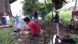 นี่ละความสุข วิถีบ่าวไทบ้าน เมนูบ้านๆ บรรยากาศเถียงนา