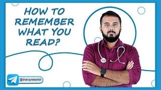 Time Management Secrets for Medical Students: How to remember what you read in you medical college