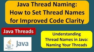 Java Thread Naming Techniques: Making Your Threads Easily Identifiable | Java Threads