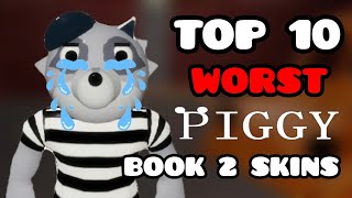 Top 10 Worst Piggy Book 2 Skins