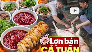 Tổng Hợp Món Ngon Từ Lợn Bản Trong 7 Ngày | Ẩm Thực Tuyên Quang.