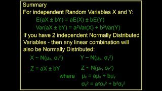 COMBINING NORMAL VARIABLES