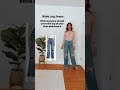 How Long Should Your Jeans Be? Jean Length | Wide Leg Jeans | Boyfriend Jeans | Cropped Straight