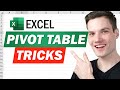 🧙‍♂️ Pivot Table Excel Tips & Tricks