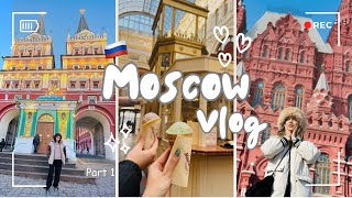 از بستنِ چمدون تا روزِ اول مسکو بدون لیدر+ روم‌تور هتل هیلتون/ 🇷🇺Moscow vlog part 1