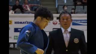 【決勝戦】講道館杯全日本柔道体重別選手権大会 66kg級 決勝戦 武岡毅選手の小内巻込み一本