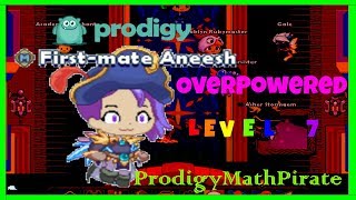 Prodigy Math Game : OVERPOWERED Level 7 V.S. Level 96 w/8th Grade Questions (GONE WRONG)