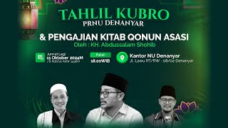 [LIVE] TV RANTING NU DENANYAR | PENGAJIAN KITAB QONUN ASASI & TAHLIL KUBRO