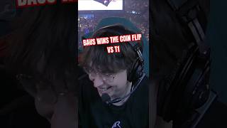 BAUS WINS THE COIN FLIP! #leagueoflegends #caedrel #twitch #bausffs #esports #t1