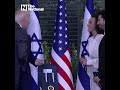 the moment an israeli singer refused to shake hands with joe biden