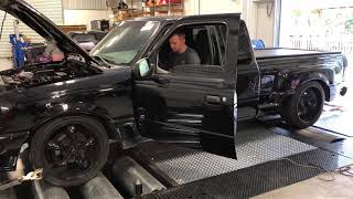 2004 V8 swapped Ranger Dyno Pull