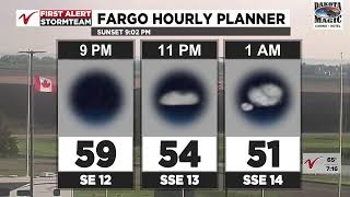 VNN Tonight - Tomorrow Forecast: A warm, quiet day ahead of our next weather maker