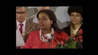 Diane Abbott MP first election speech in 1987