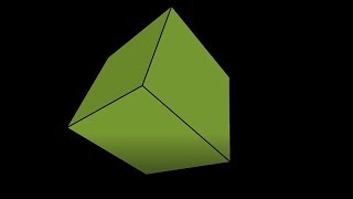 3D Cube Spinning in Processing