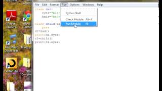Python Tutorial 15 (Class variable, Data member, Inheritance )