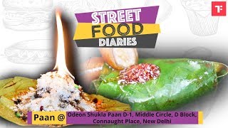 Street Food Diaries: Odeon Shukla Paan, Connaught Place, New Delhi