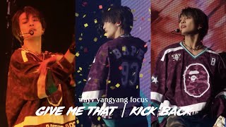 241109 WayV ON THE WAY in Taipei -  give me that kick back [YANGYANG FOCUS]