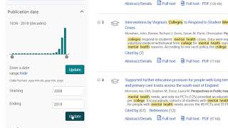 ProQuest databases