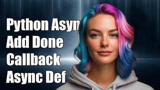 Understanding Python asyncio: Using add_done_callback with async def