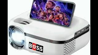 BOSS S44 Home Projector 1920 x 1080  HD |AnayaVlog