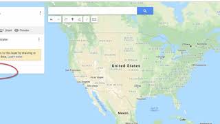Google My Maps Tutorial- Adding and Naming Layers