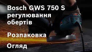 Кутова шліфувальна машина Bosch  GWS 750 S 0601394121