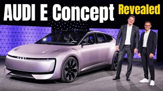 AUDI E Concept Revealed in Shanghai China