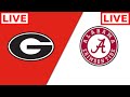 Alabama vs Georgia LIVE | NCAAF 2024 | College Football Week 5