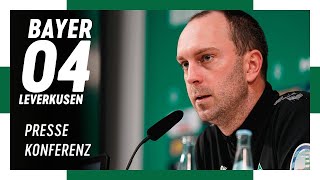 Re-Live Pressekonferenz vor Leverkusen | Werder Bremen - Bayer 04 Leverkusen