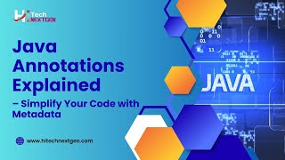 Java Annotations Explained – Simplify Your Code with Metadata #java #annotations