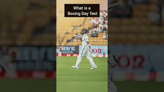 What is a Boxing Day Test