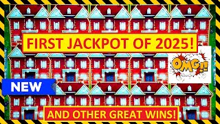 FIRST JACKPOT in 2025!!! Huff N' Even More Puff Slots!